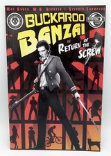 BUCKAROO BANZAI RETURN OF THE SCREW by Mac Rauch (2008 Moonstone) PAPERBACK TPB picture