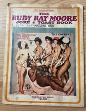 Vintage Rudy Ray Moore Signed/Autographed Joke & Toast Book/Dolemite/Free Ship picture