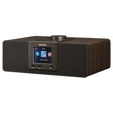 Sangean WFR-32 Tabletop AM/FM Radio Bluetooth USB Wood Cabinet Walnut picture