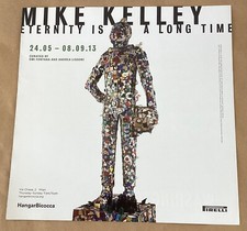 Mike Kelley gallery exhibition ad 2013 art vintge mgzne print Eternity Long Time picture