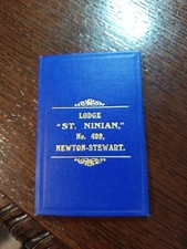 1924 Life Member St. Ninian No 499 Newton-Stewart   Freemasonry masonic/986 picture