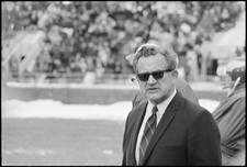 Photo:Philadelphia Joe Kuharich 1960s Eagles Football Coach Sideline picture