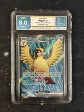 2023 Obsidian Flames Pidgeot EX 217/197 Double Rare Holo - C3 Grading 8 picture