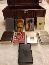 Lot Of 9 Vintage Lighters Zippo & Champ, picture
