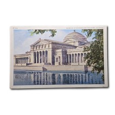Postcard Museum of Science and Industry Chicago Illinois Vintage View H56 picture