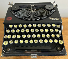 Remington Vintage Portable Typewriter w/Original Case — Ready to Go — Ships Free picture