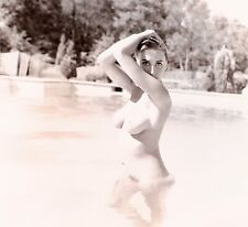 Hanka Bierman Breathtaking Nude Model 1960s 2 1/4 Negative By Peter Basch picture
