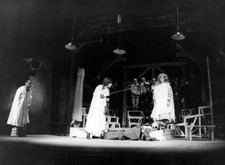 Italian actress Alida Valli performing Alberto Moravias tragedy Il- Old Photo picture