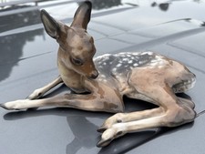 Rosenthal Germany Reclining Fawn Figurine Prof. Fritz Heidenreich Design Decor picture