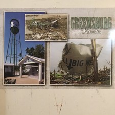 SALE Unused POSTCARD - GREENSBURG - KANSAS   picture