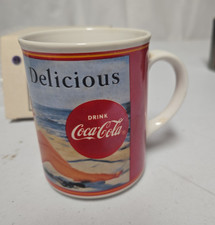 Vintage 1987 Coca Cola Coffee Mug  Through The Years 1946 