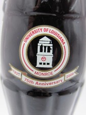 ULM - UNIVERSITY / LOUISIANA - Monroe - Coca Cola Bottle - 75th Anniv. 1931-2006 picture