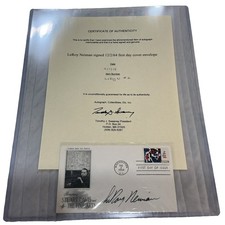 Leroy Neiman Signed Autographed FDC Honoring Stuart Davis & The Fine Arts W/LOA picture