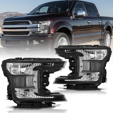 Halogen Headlights Assembly for 2018-20 Ford F150 picture