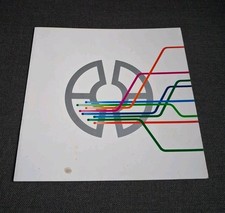 Walt Disney World EPCOT CENTER Sperry COMPUTER CENTRAL 1982 Promo Brochure Prop picture