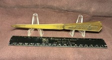 Vintage Mayor Fred Bunzendahl Connersville Indiana Political Letter Opener Promo picture