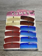 Vintage Laymon’s 12 Pocket Combs New Store Display picture