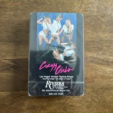 Crazy Girls Playing Card Deck Riviera Casino Las Vegas Showgirls NEW SEALED picture