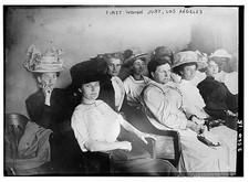 Photo:Los Angeles CA 1911 First All-Woman Jury California Watts News Trial picture