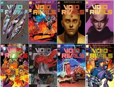 Void Rivals #25-30 Variant Cover Lot. Includes Foil Die Cut. Complete Arc picture