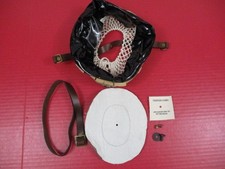 WWI Era US Army AEF M1917 Helmet Shell Liner & Chin Strap Rebuild Kit - Repro picture