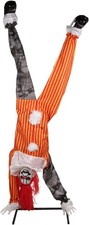 7.2-Ft. Upside Down Clown Halloween Animatronic picture