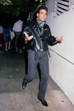 French-American actor Anthony Delon attends an event US 1988 Old Photo 1 picture