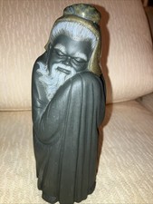 VINTAGE Lladro Figurine Ancient Orient Tall Sleepy Chinese Monk - 8” Tall picture