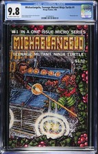 Michaelangelo Teenage Mutant Ninja Turtle #1 CGC 9.8 Eastman 1986 picture