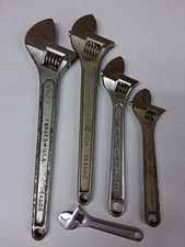 Vintage Craftsman Adjustable Wrench Lot 16