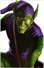 HALLOWS EVE 1 ALEX ROSS TIMELESS GREEN GOBLIN VIRGIN VARIANT NM picture