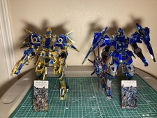 3D Metal Model Kit Piececool Blue Magnetic Rotation and Sky Dominator Pre-built picture