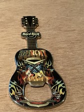 Hard Rock Cafe - Magnet Detroit City Tee Bottle Opener Enamel Guitar picture