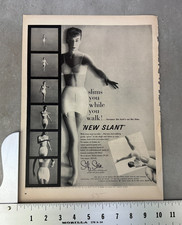 1955 Silf Skin Bra Panties Girdle Vintage Print Fashion Ad Lingerie SLIMS Funny picture