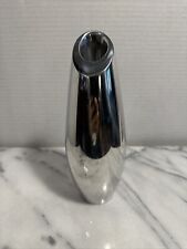 Nambe Studios 1994 Silver Mid Century Offset Vase/ Candle Holder #6070 Signed picture