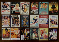 Breygent 2007 Classic Film Movie Posters Glitter Finish Card Set COMPLETE SET 72 picture