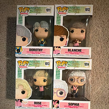 Funko POP The Golden Girls Bowling Vinyl Figure Lot 4 Boxed Unopened 1011-1014 picture