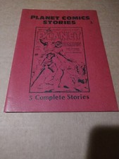 Planet Comics Stories NM+ (9.6) Fanzine by Al Dellinges. 5 G.A. Planet Stories. picture