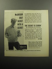 1957 Macy's McGregor Golf Jacket Advertisement picture