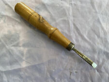 VINTAGE S J ADDIS 5/16 “ WIDE NO 3 CARVING GOUGE - VERY GOOD COND - SHARP picture