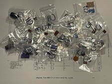 SEEBURG C OR W JUKEBOX AMP CAP CAPACITOR KIT FOR MRA3-L6 AMPLIFIER picture