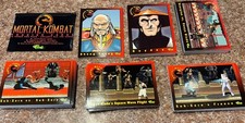 1994 Classic Mortal Kombat I Trading Card Base Set (100) & Wrapper picture