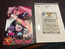 Littlest Pet Shop #1 1:10 Katie Cook Variant IDW 2014 Signed w/COA picture