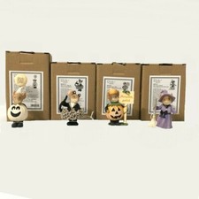 Tails With Heart™ 2020 HALLOWEEN MICE 4pc Resin Figurine Set, NEW, Enesco picture