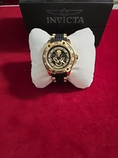 Invicta Marvel Rose Punisher Lady 43.5mm Womens Watch 27035 Used With Box Quartz picture