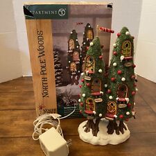 Department 56 Christmas North Pole Woods Light Up Reindeer Condo 2000 56886 picture