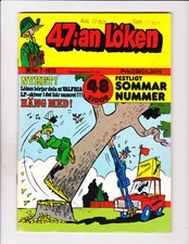 47:an Loken No 7 1973 Swedish Sad Sack Falling Tree Cover picture