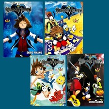 Kingdom Hearts Manga Vol 1-4 Complete Set Shiro Amano Chuang Yi English 2005 OOP picture
