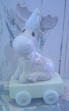 2000 Precious Moments Birthday Train Age 13 'You Mean the Moose to Me' picture