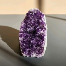 287g Natural Amethyst Cut Base Geode Cluster picture